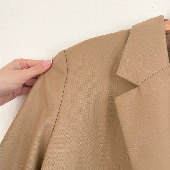 Lioness – Welcome To The Jungle Oversized Blazer in Camel - Picture 5 of 10